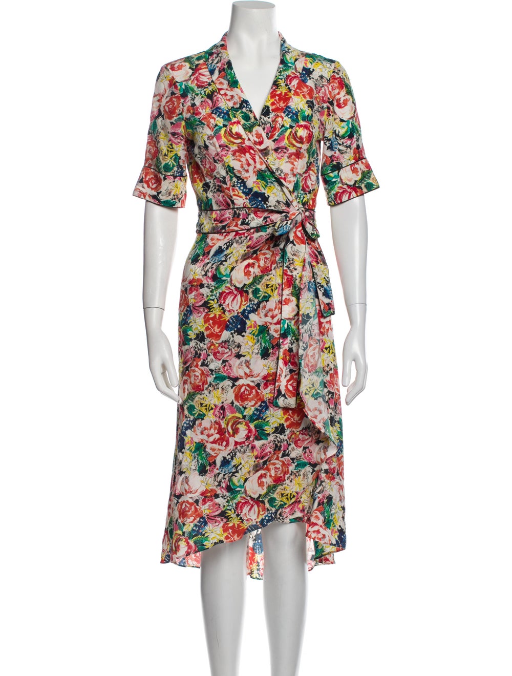 Ganni Silk Midi Length Dress - image 1