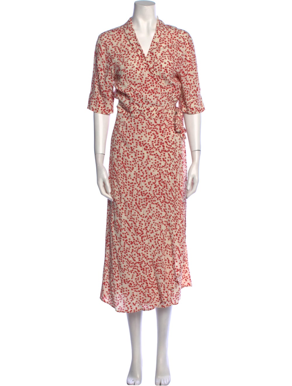 Ganni Floral Print Long Dress - image 1