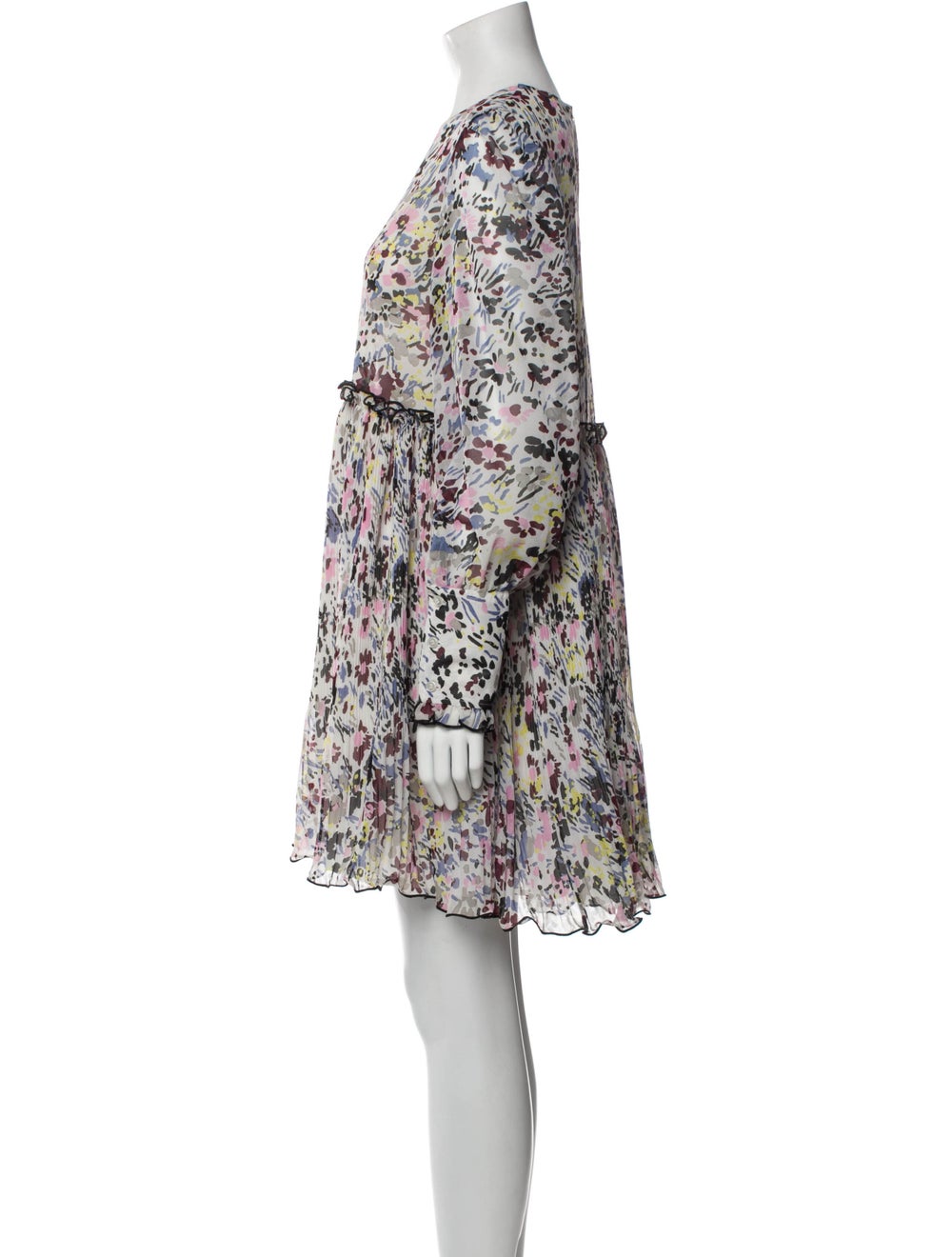 Ganni Floral Print Mini Dress - image 2