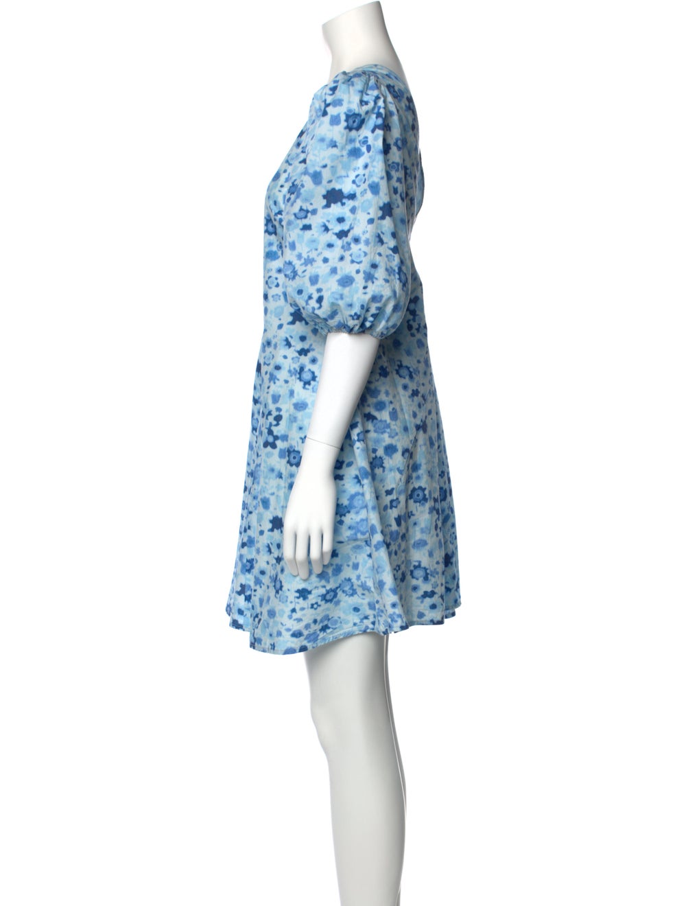 Ganni Floral Print Mini Dress - image 2
