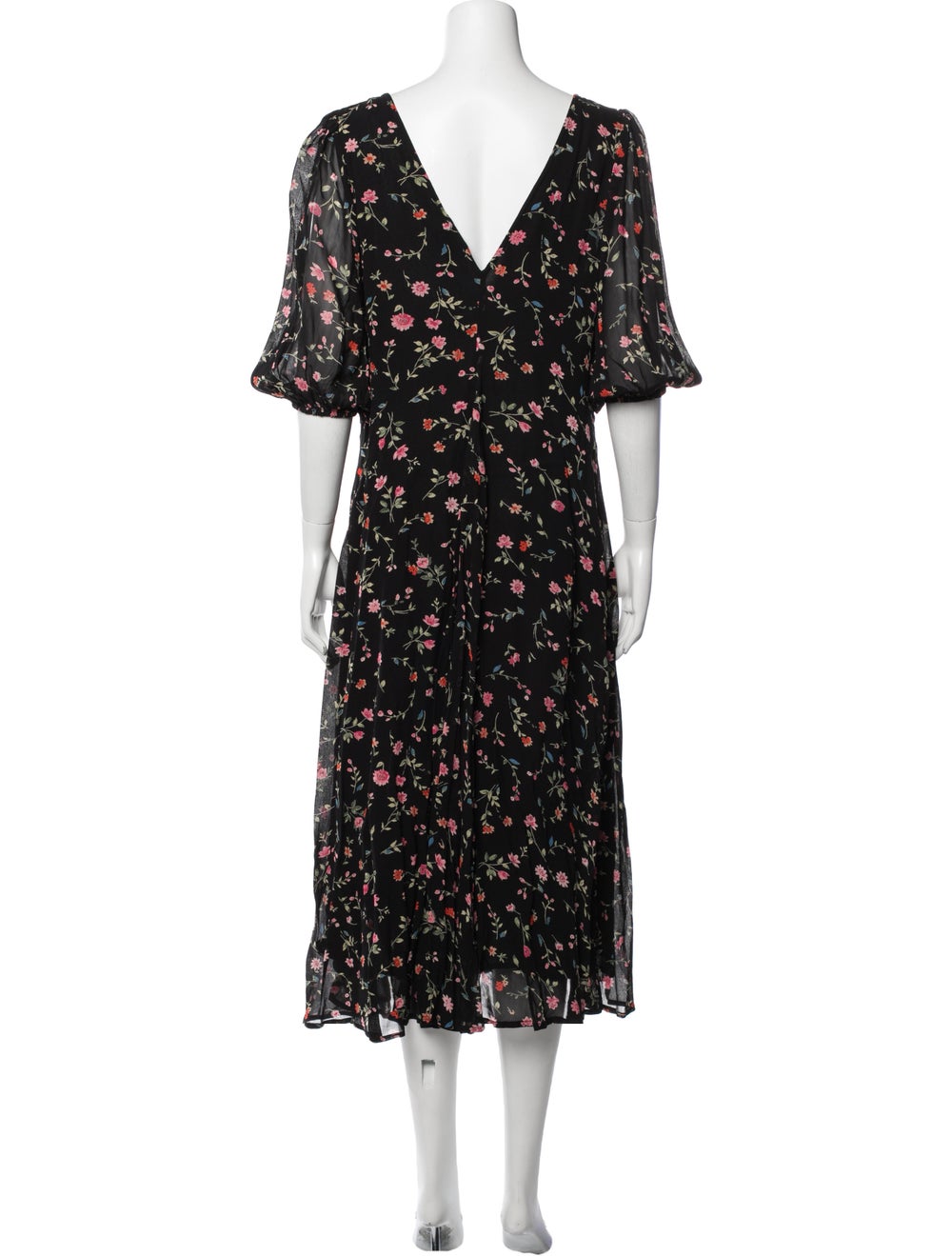 Ganni Floral Print Long Dress - image 3