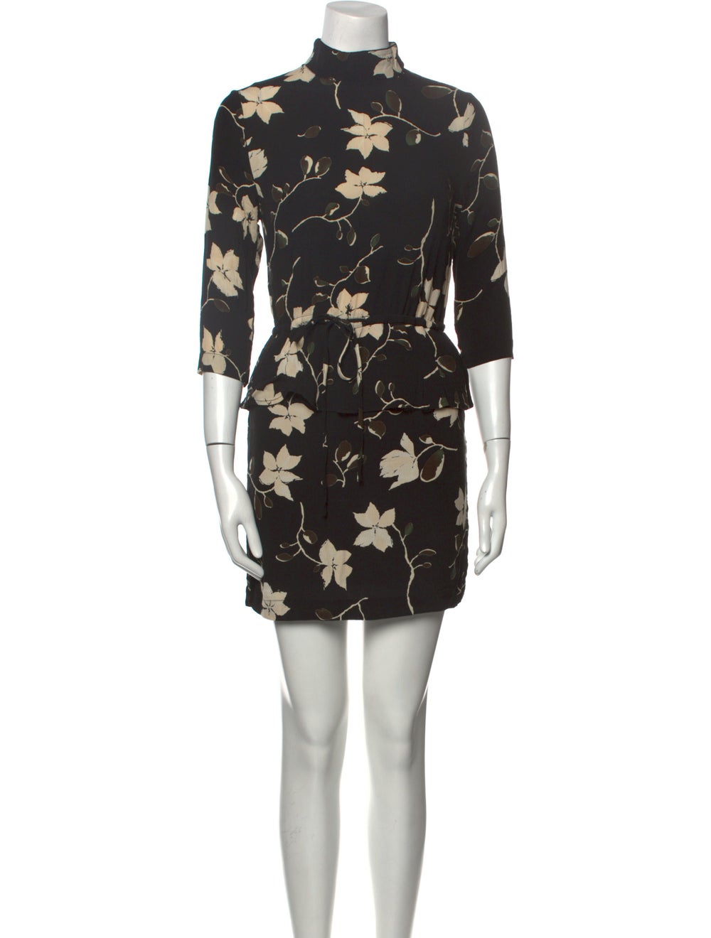 Ganni Printed Mini Dress - image 1