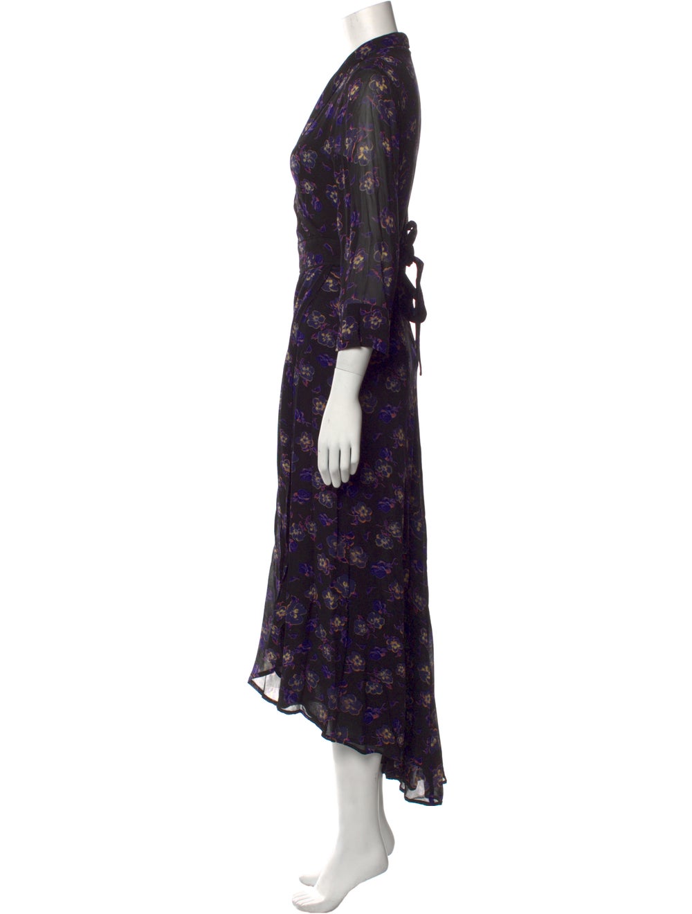 Ganni Floral Print Long Dress - image 2