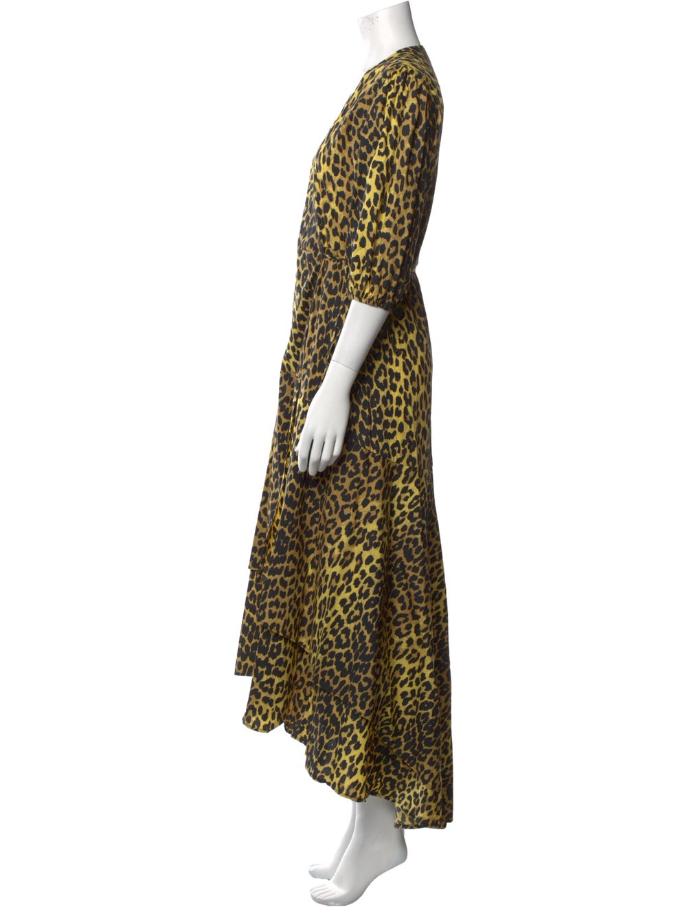 Ganni Animal Print Long Dress - image 2