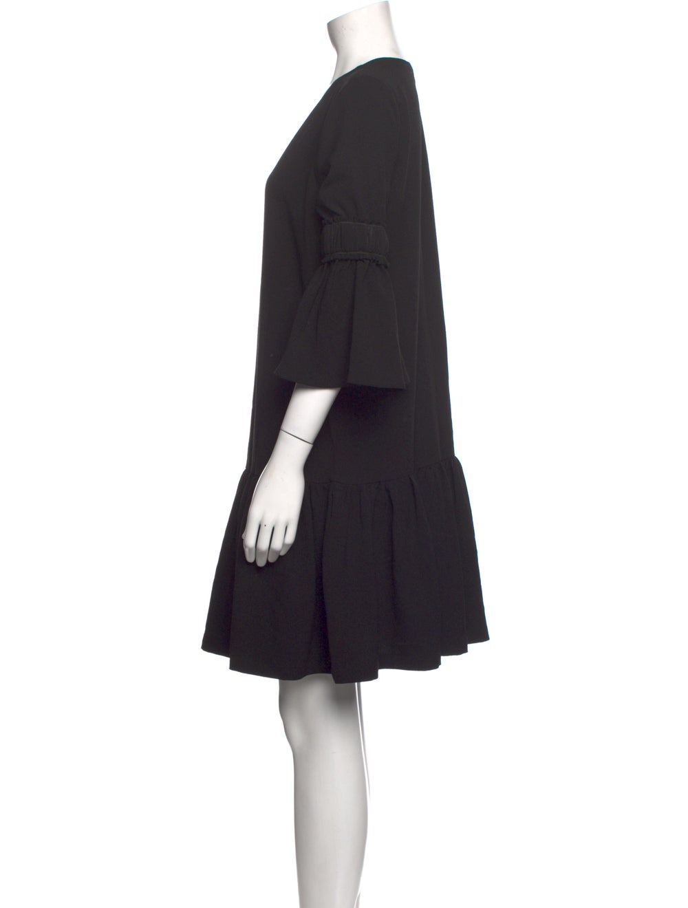 Ganni V-Neck Mini Dress - image 2