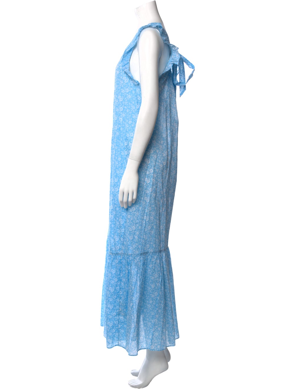 Ganni V-Neck Long Dress - image 2