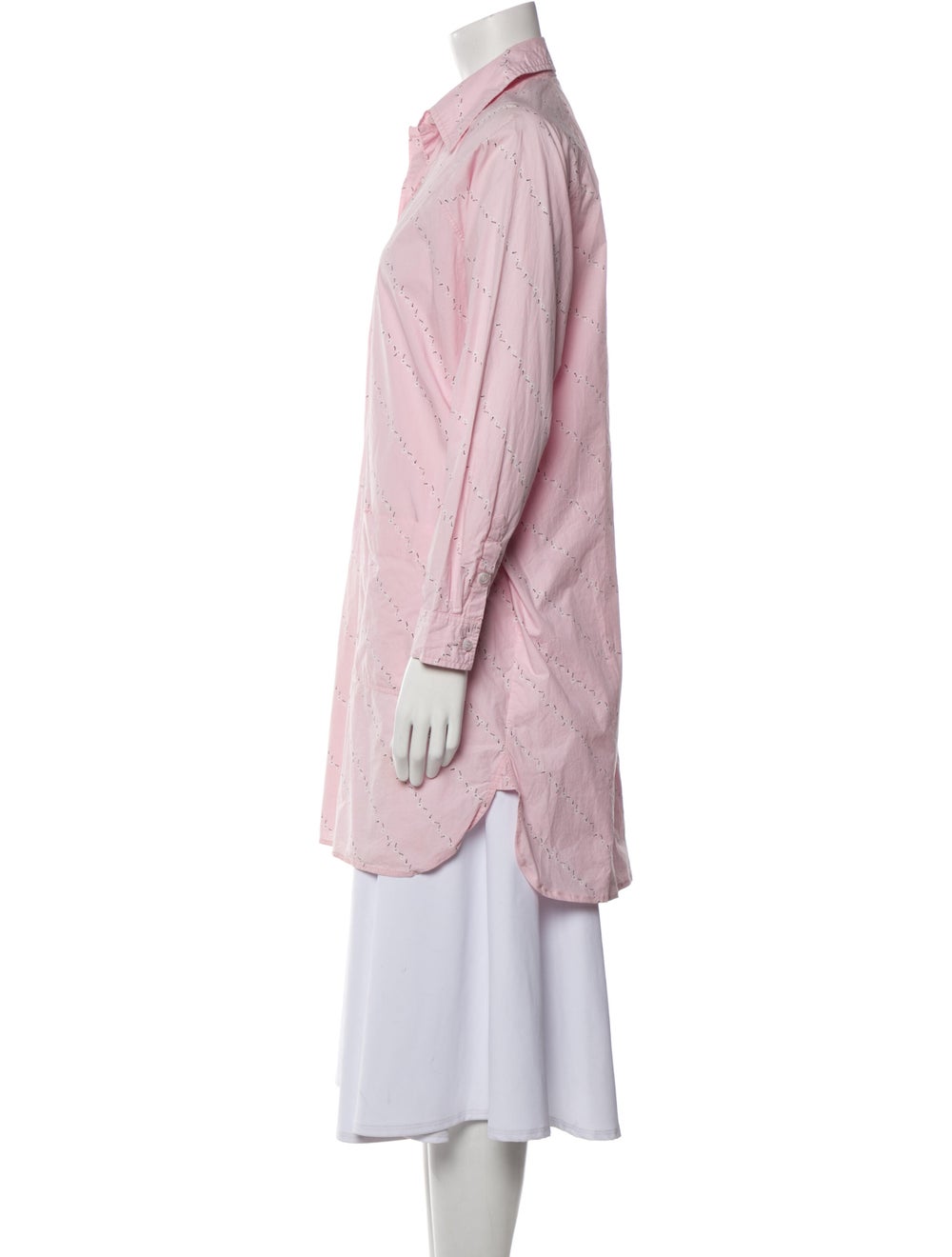 Ganni Printed Long Sleeve Tunic - image 2