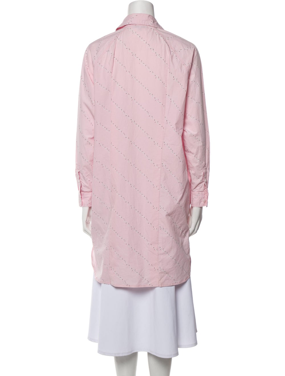 Ganni Printed Long Sleeve Tunic - image 3