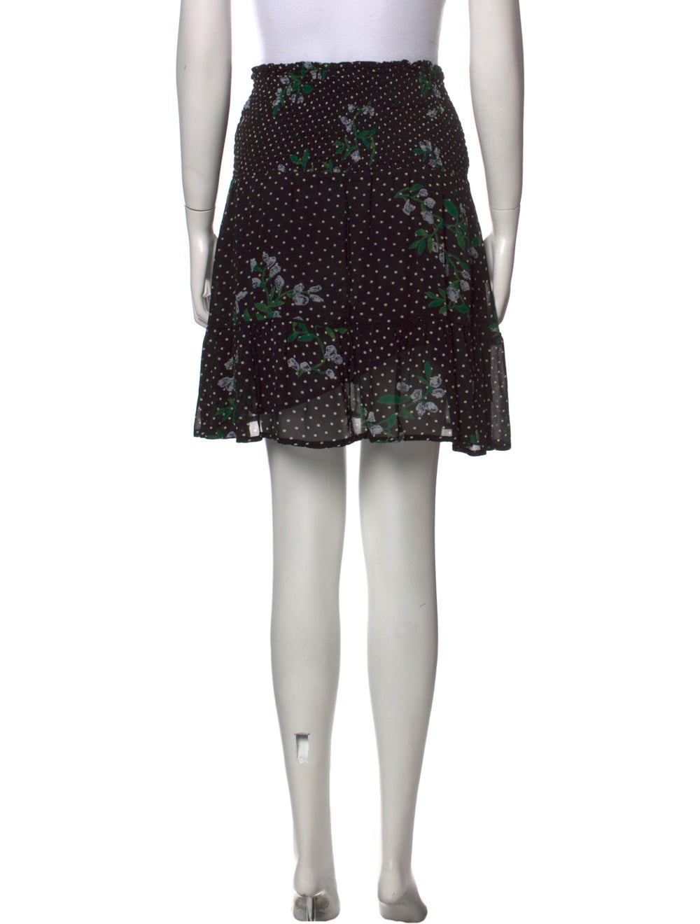 Ganni Floral Print Mini Skirt - image 3