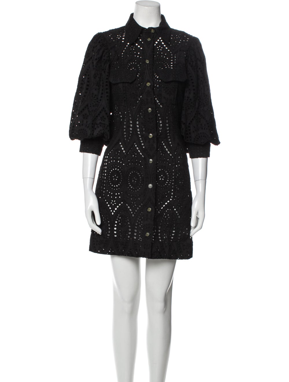 Ganni Printed Mini Dress - image 1