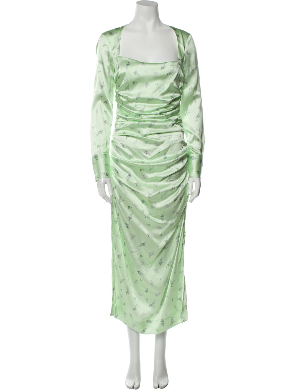 Ganni Silk Long Dress - image 1