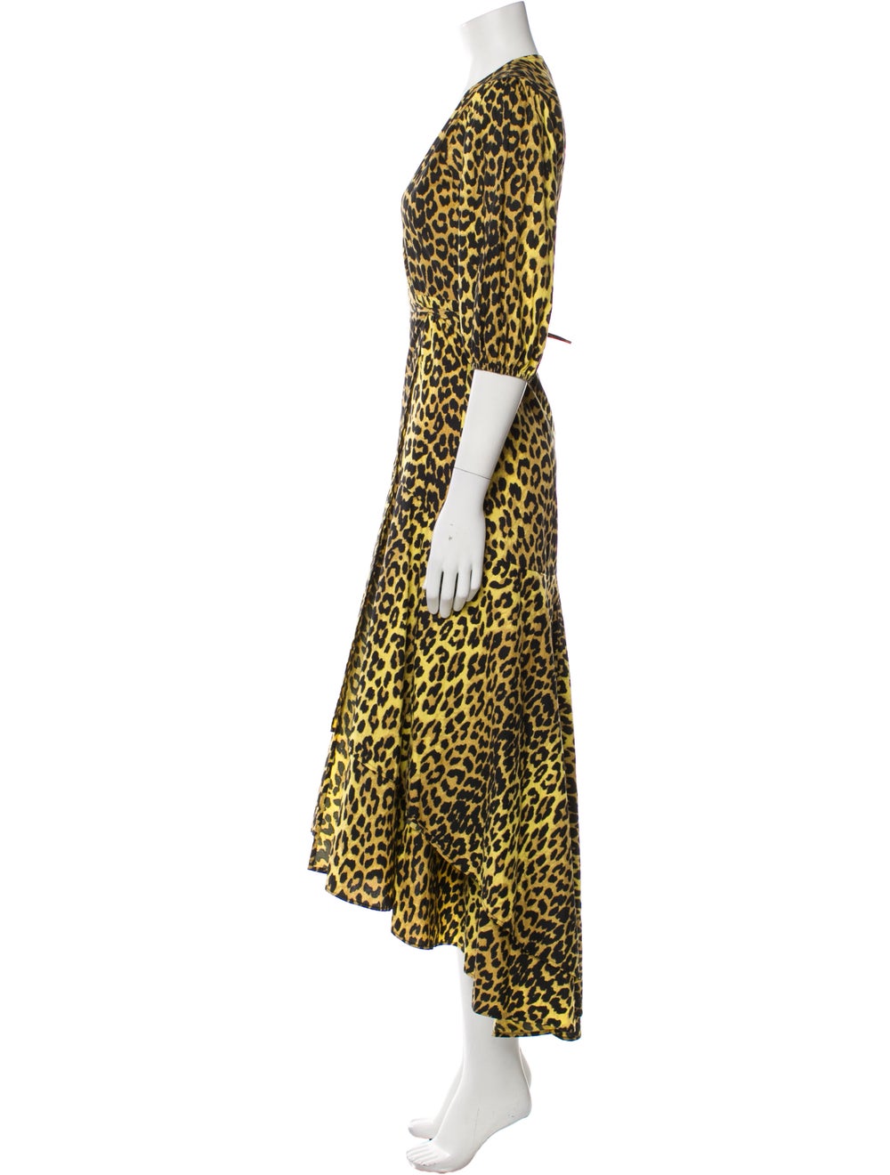 Ganni Animal Print Long Dress - image 2