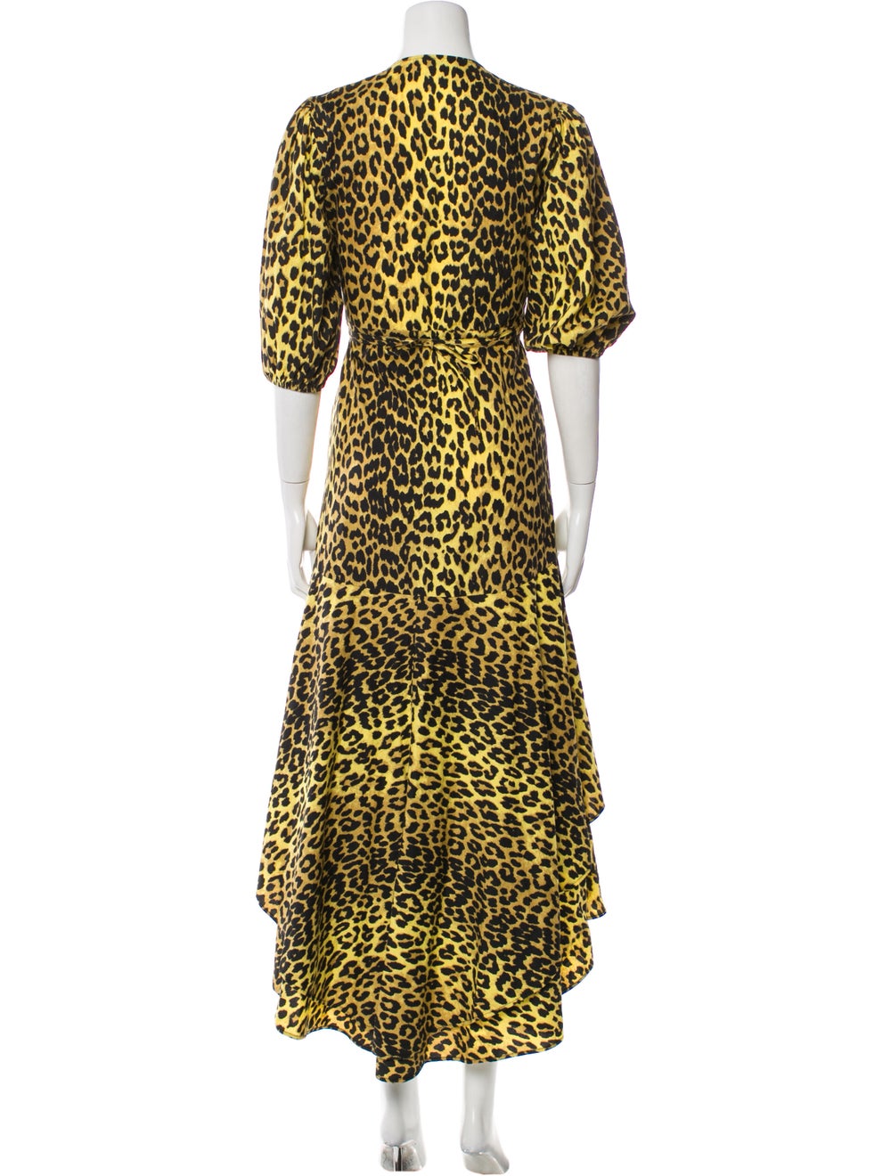 Ganni Animal Print Long Dress - image 3