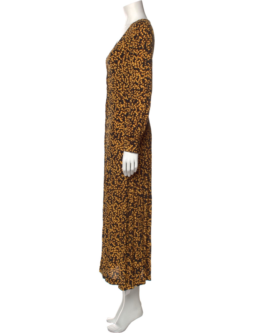 Ganni Printed Long Dress - image 2