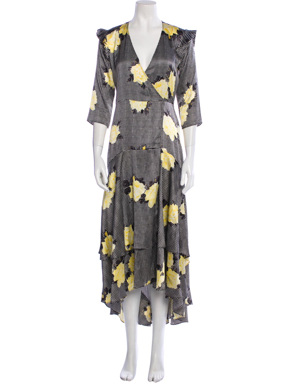 Ganni Silk Long Dress - image 1