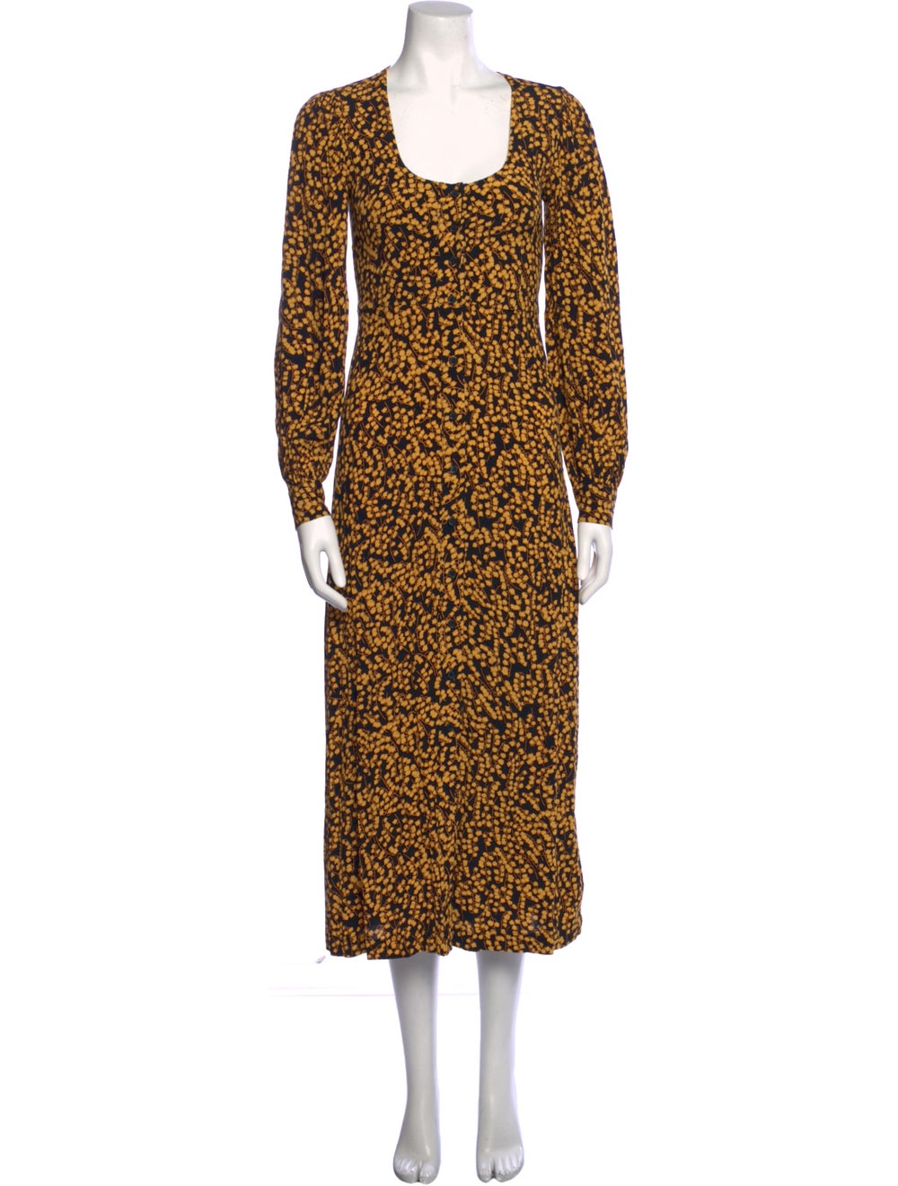 Ganni Printed Long Dress - image 1