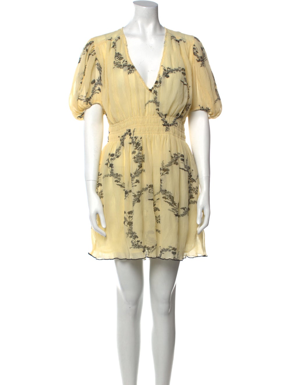 Ganni Printed Mini Dress - image 1