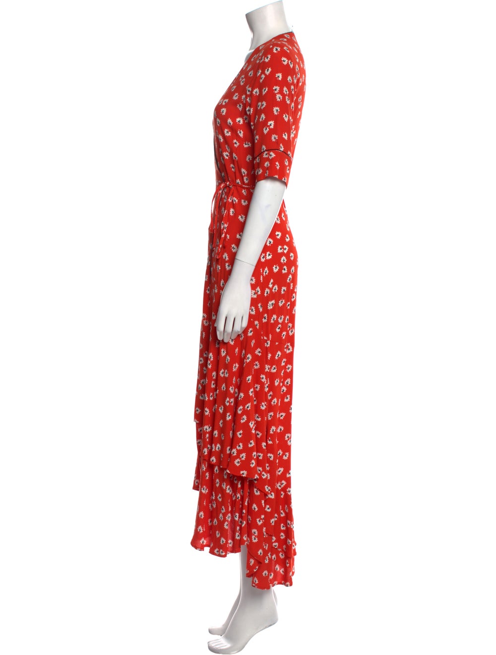 Ganni Floral Print Long Dress - image 2