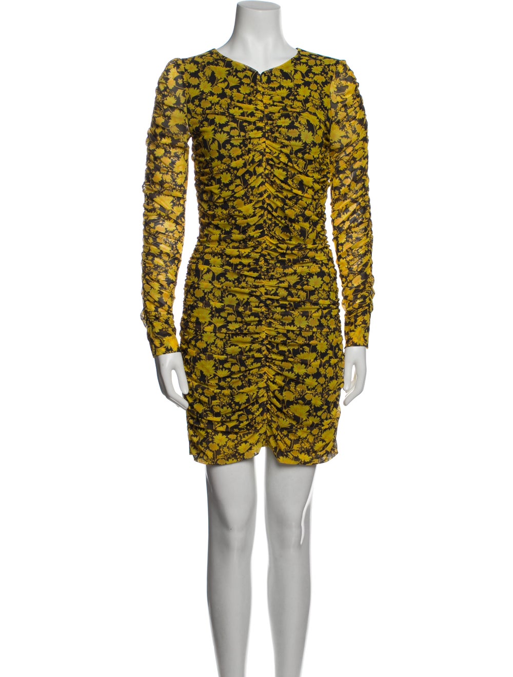 Ganni Printed Mini Dress - image 1