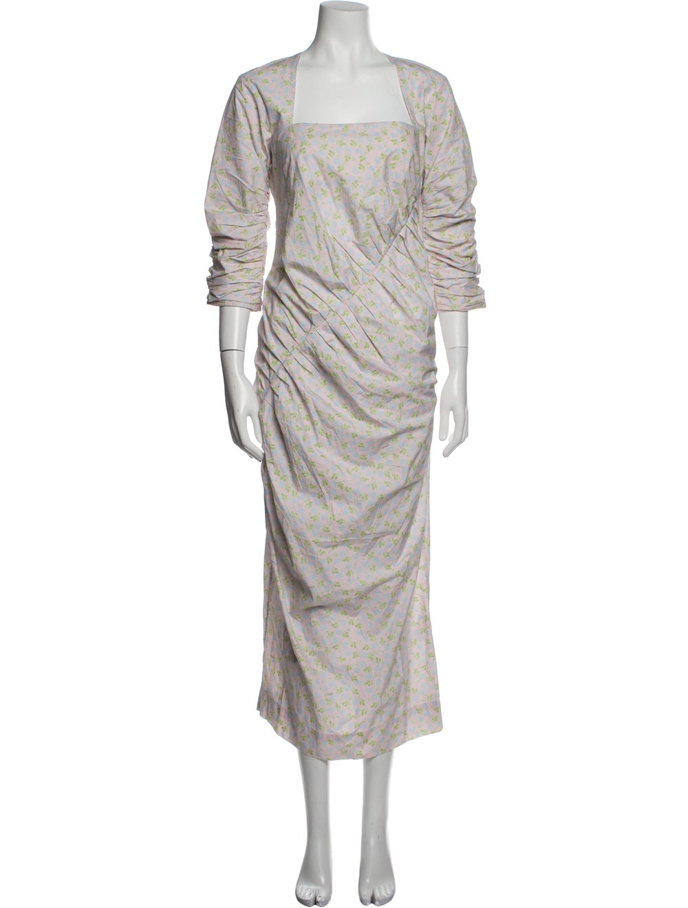 Ganni Printed Long Dress - image 1