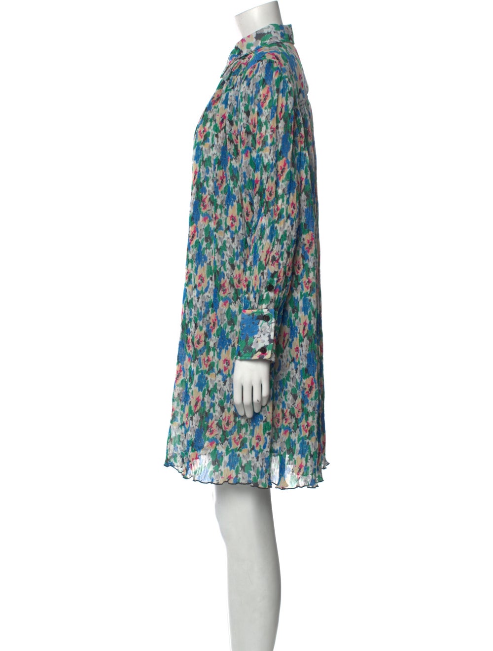 Ganni Floral Print Mini Dress - image 2
