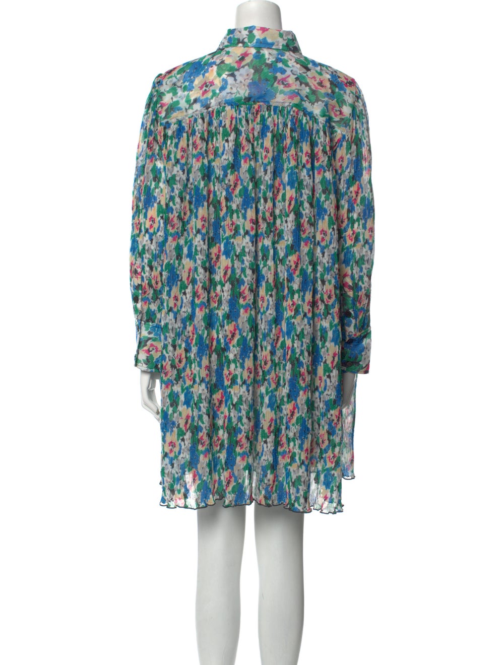 Ganni Floral Print Mini Dress - image 3