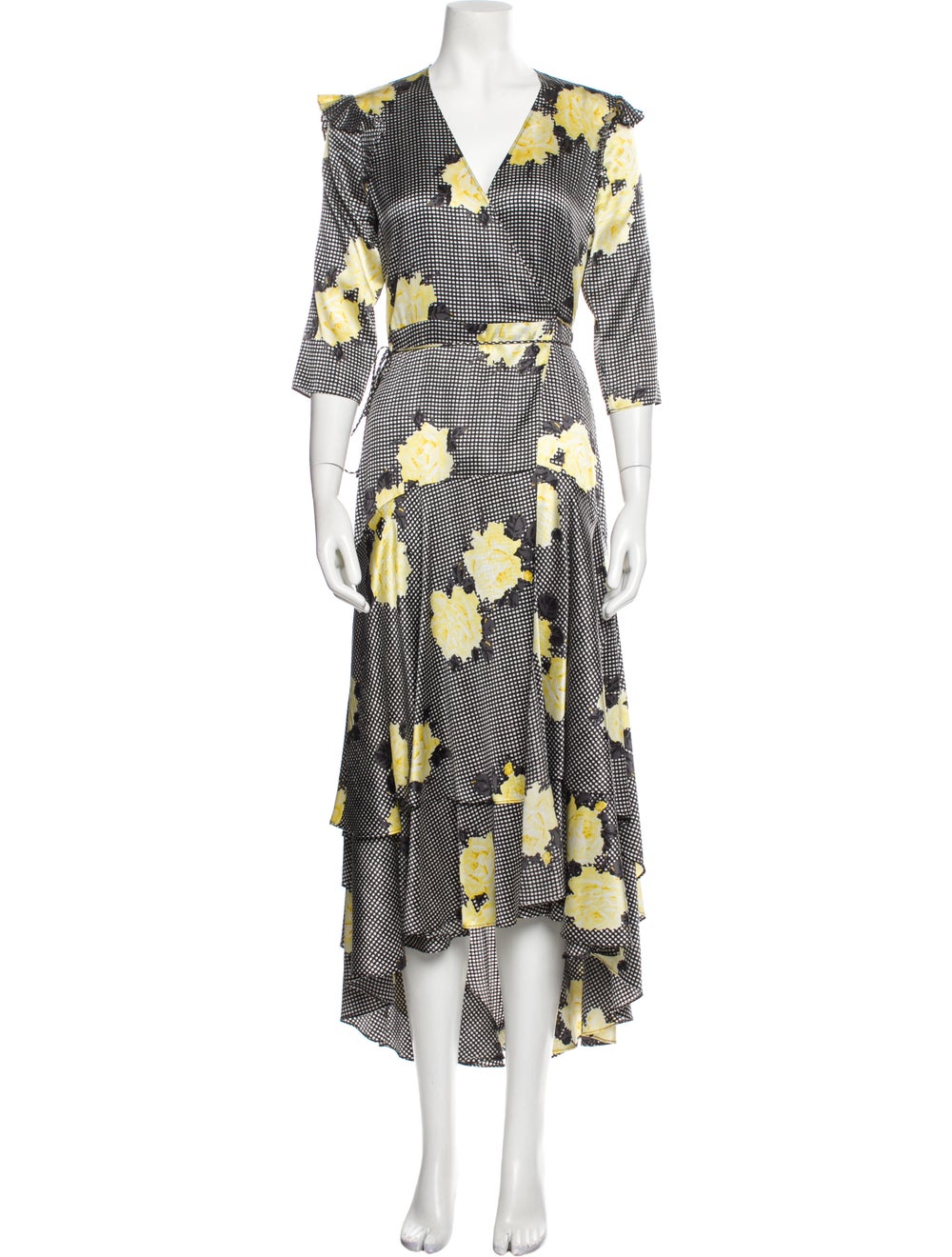 Ganni Silk Long Dress - image 1