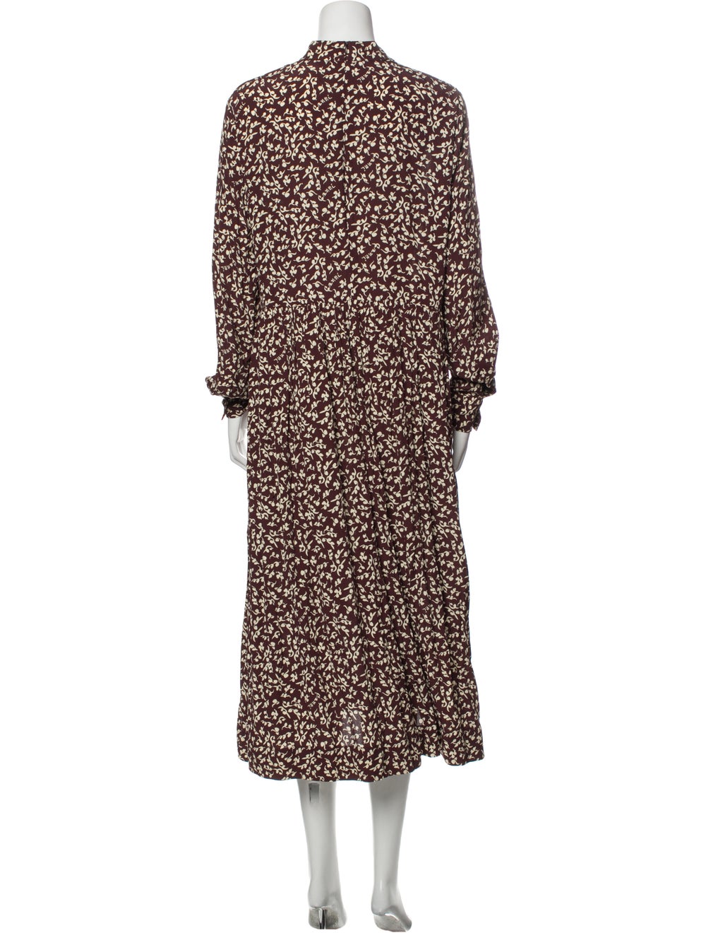 Ganni Floral Print Long Dress - image 3