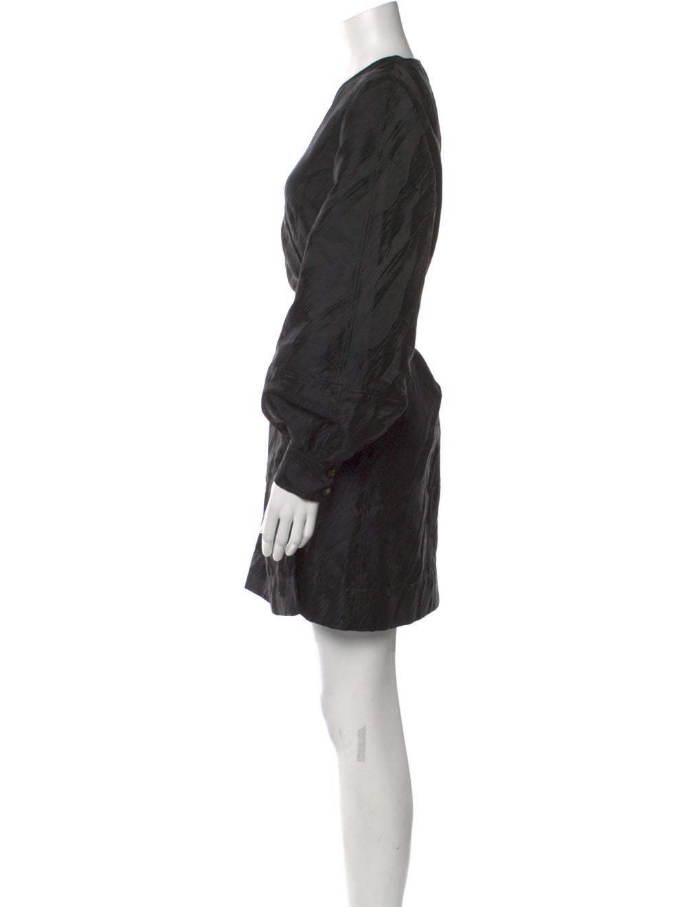 Ganni V-Neck Mini Dress w/ Tags - image 2