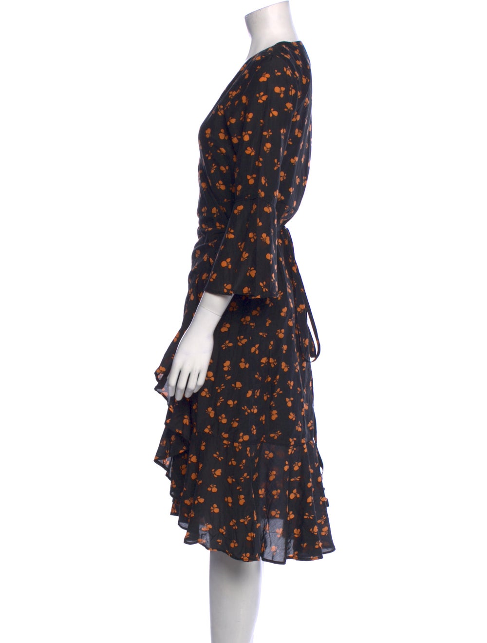 Ganni Floral Print Midi Length Dress - image 2