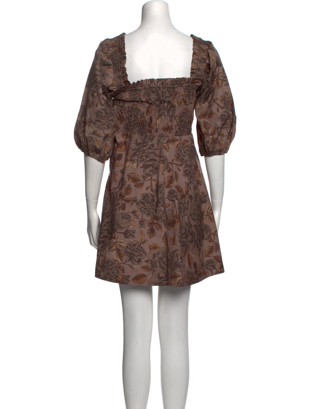 Ganni Floral Print Mini Dress - image 3