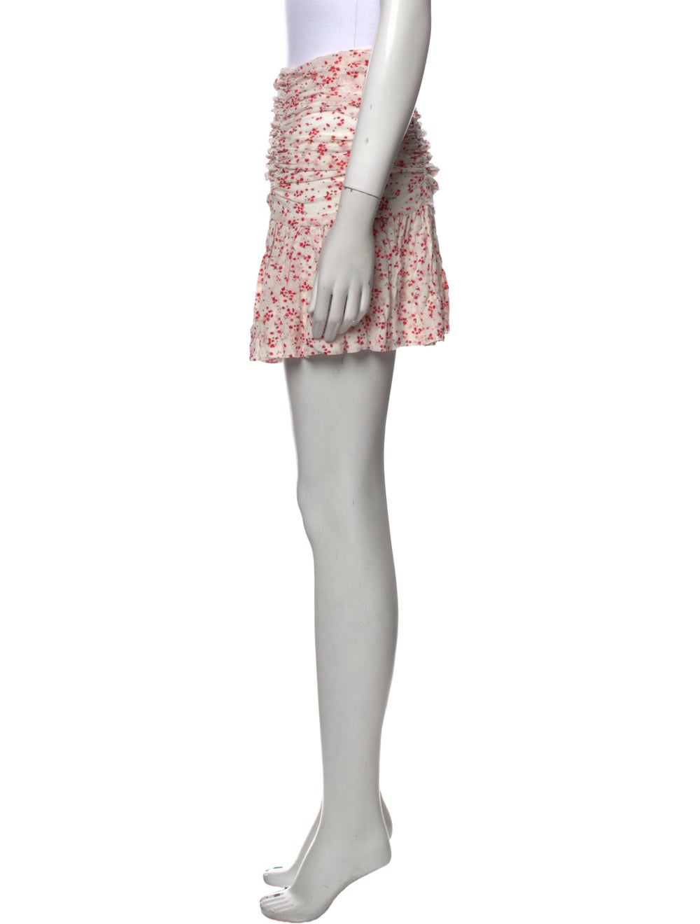 Ganni Floral Print Mini Skirt - image 2