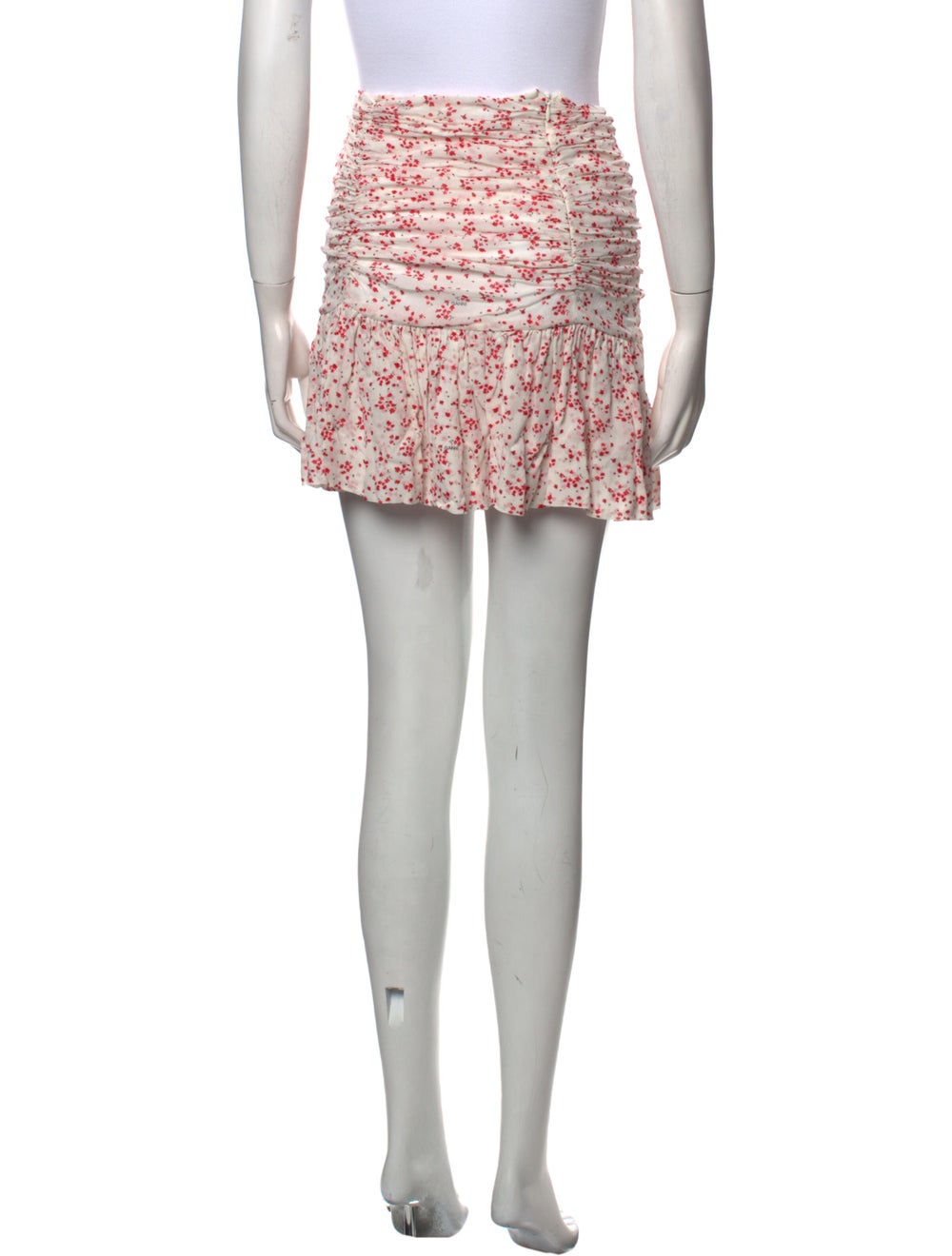 Ganni Floral Print Mini Skirt - image 3