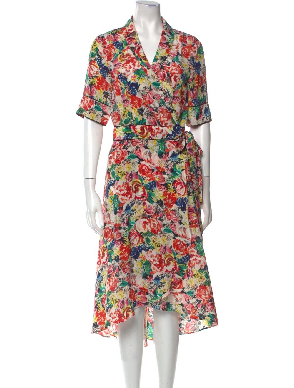 Ganni Silk Long Dress - image 1