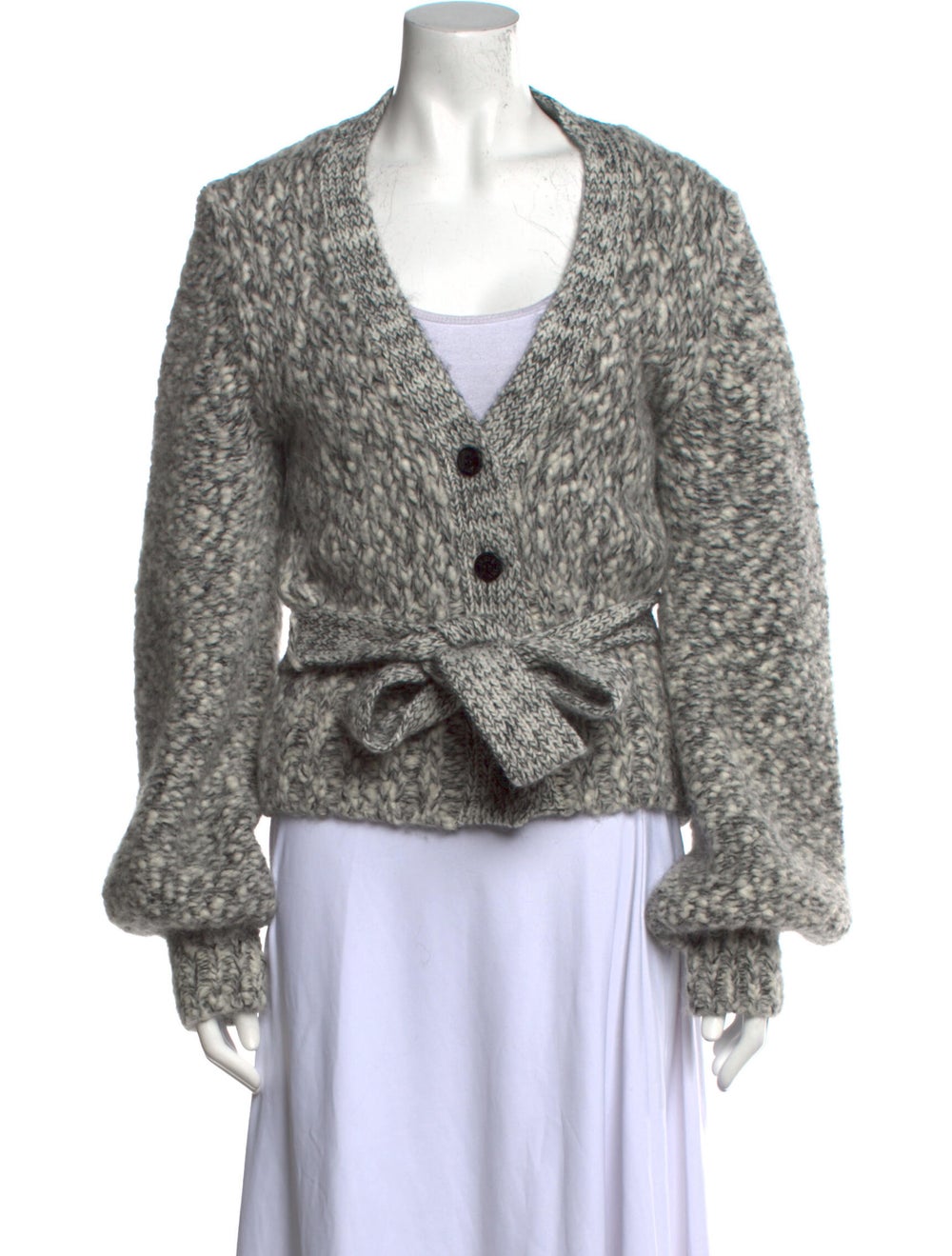 Ganni V-Neck Sweater - image 1