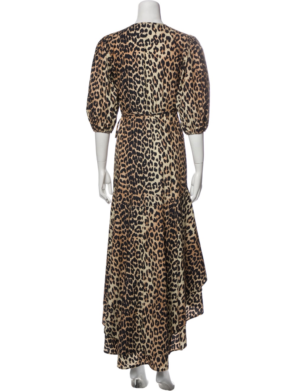 Ganni Animal Print Long Dress - image 3