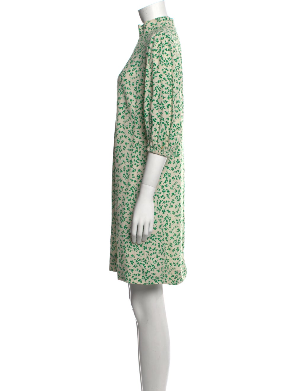 Ganni Floral Print Mini Dress - image 2
