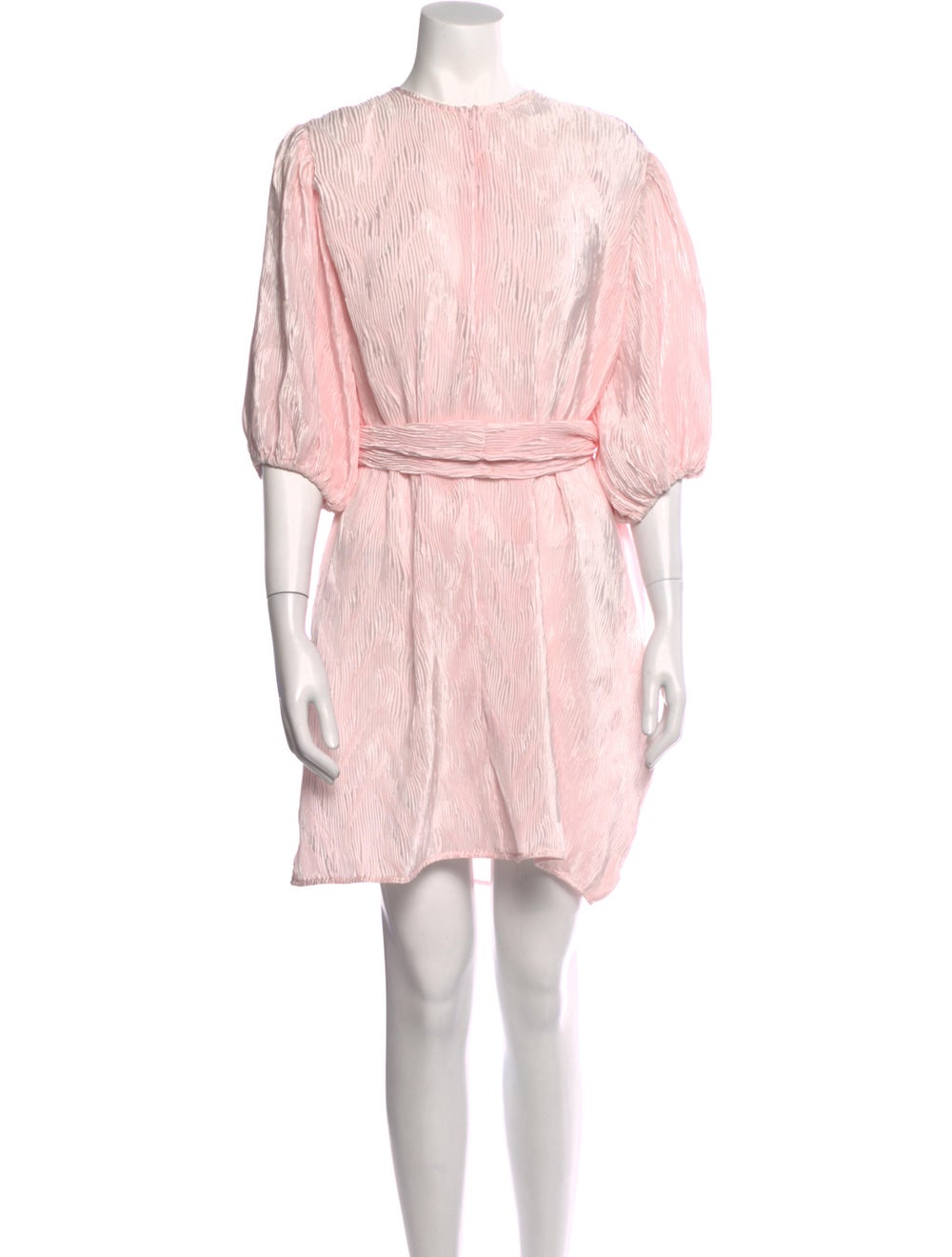 Ganni Crew Neck Mini Dress - image 1