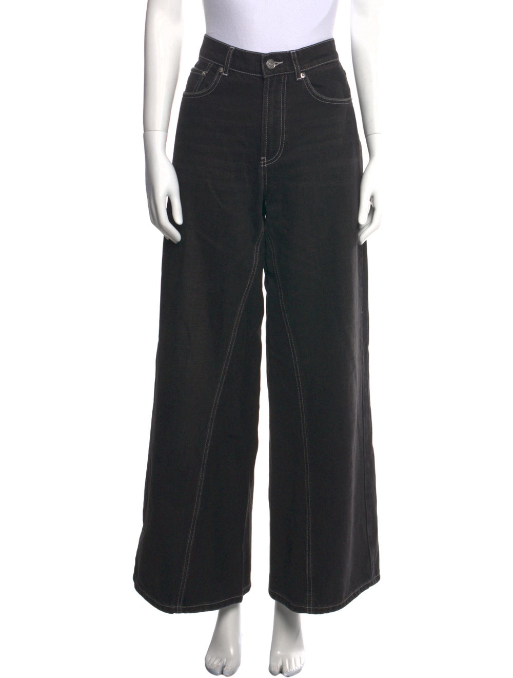 Ganni High-Rise Wide Leg Jeans - image 1