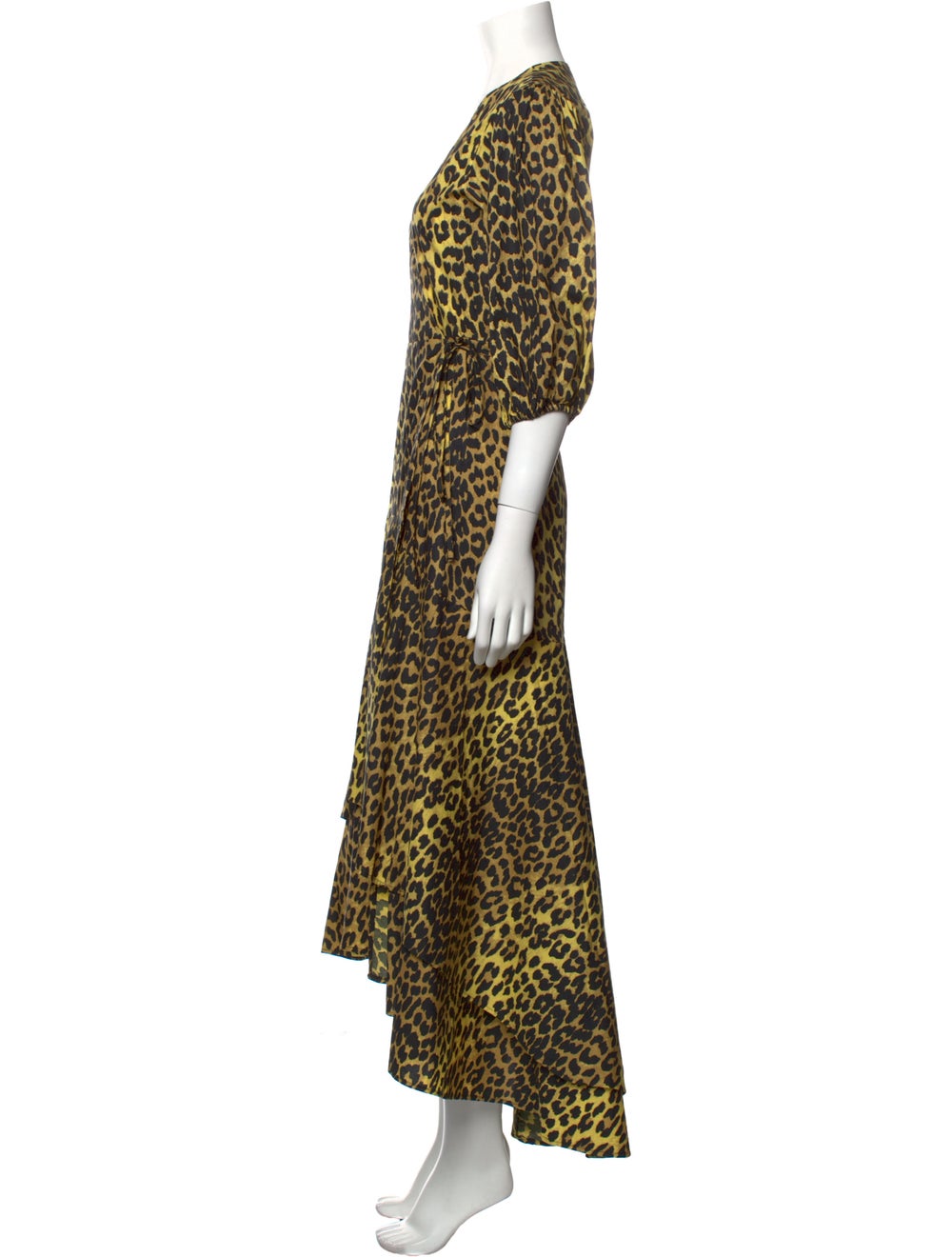 Ganni Animal Print Long Dress - image 2