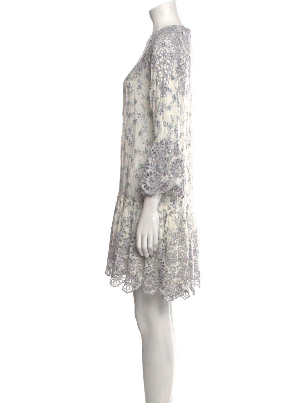 Ganni Floral Print Mini Dress - image 2