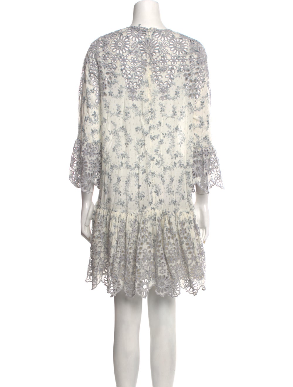 Ganni Floral Print Mini Dress - image 3