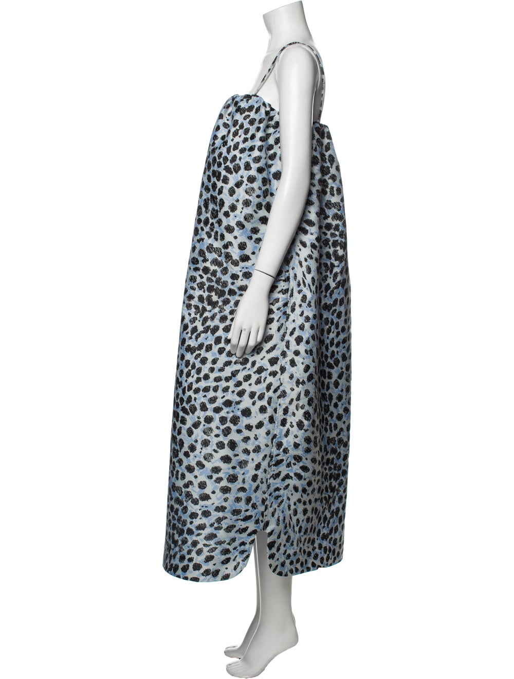 Ganni Animal Print Long Dress - image 2