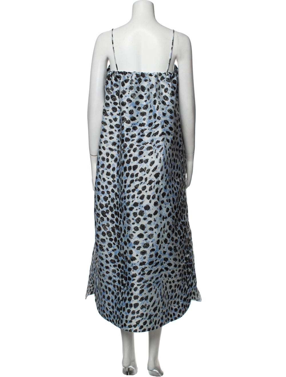 Ganni Animal Print Long Dress - image 3