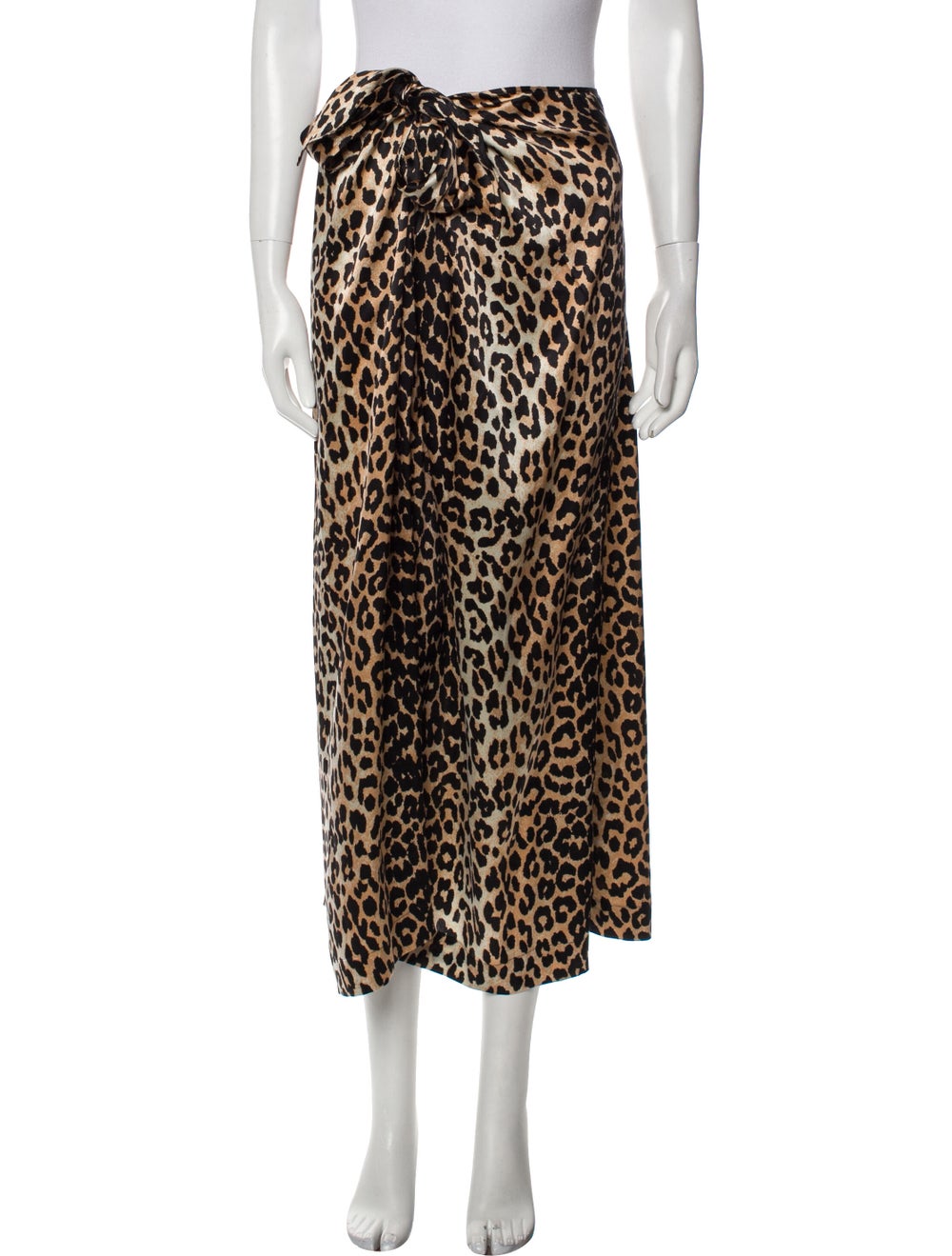Ganni Silk Long Skirt - image 1