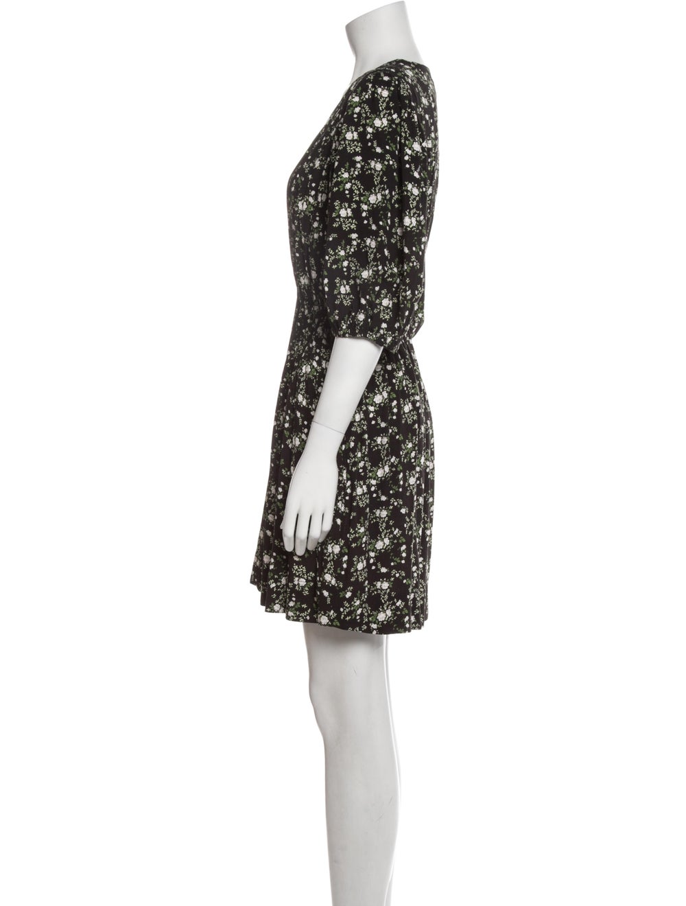 Ganni Floral Print Mini Dress - image 2