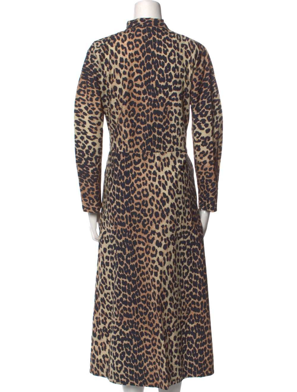 Ganni Animal Print Long Dress w/ Tags - image 3