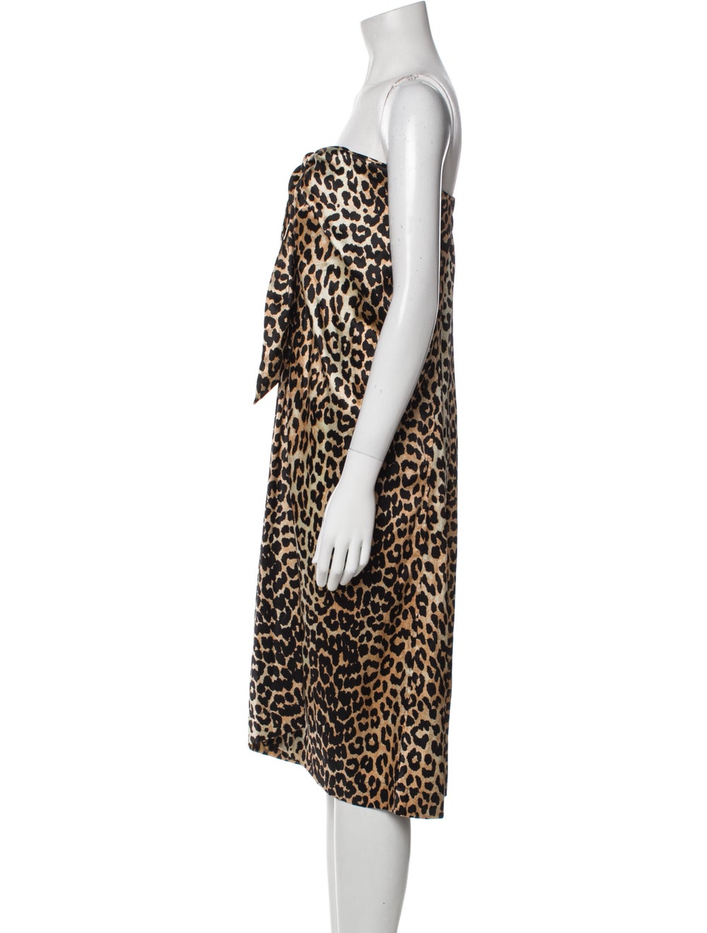 Ganni Silk Midi Length Dress - image 2