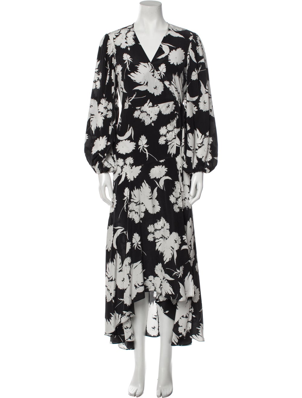 Ganni Silk Long Dress - image 1