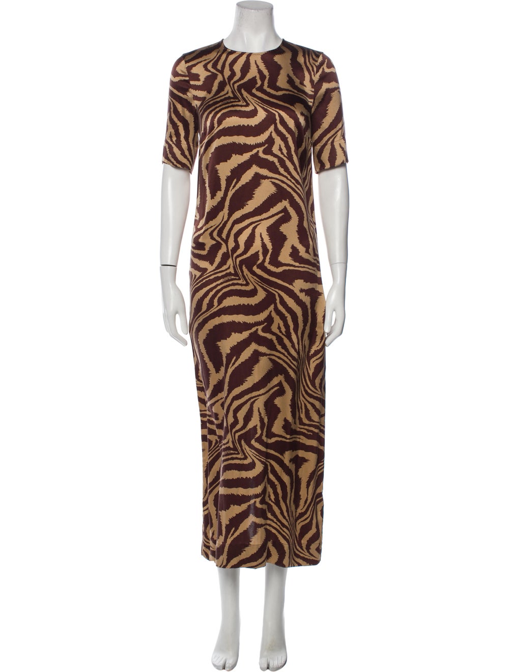Ganni Silk Long Dress - image 1